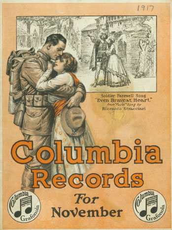 Columbia Records Catalog, November 1917*
